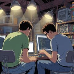 Larry Page and Sergey Brin