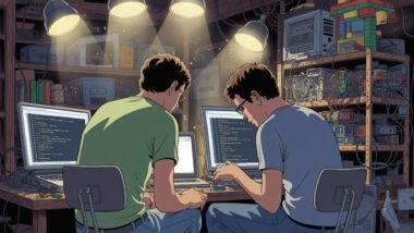 Larry Page and Sergey Brin