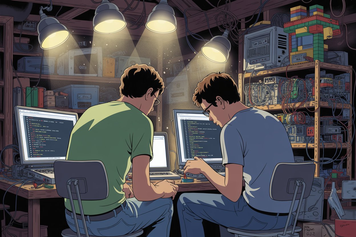 Larry Page and Sergey Brin