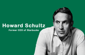 Howard Schultz former CEO of Starbucks
