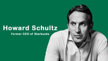 Howard Schultz former CEO of Starbucks