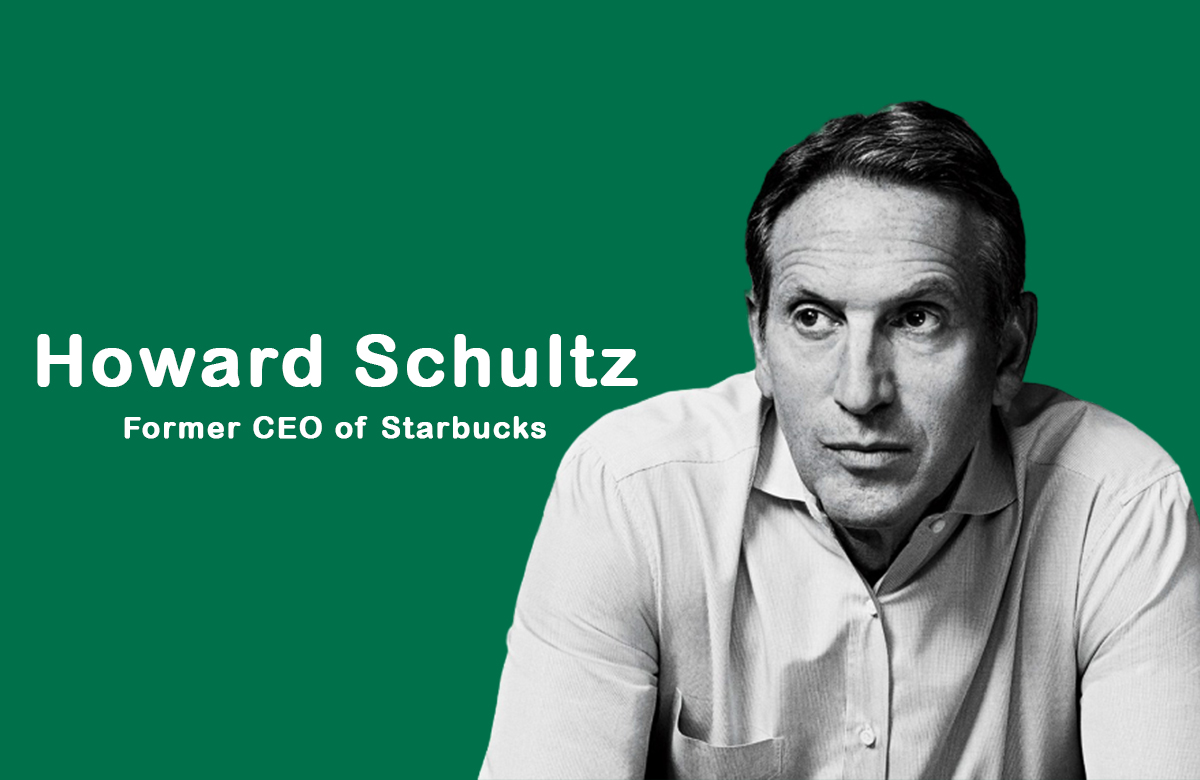 Howard Schultz former CEO of Starbucks