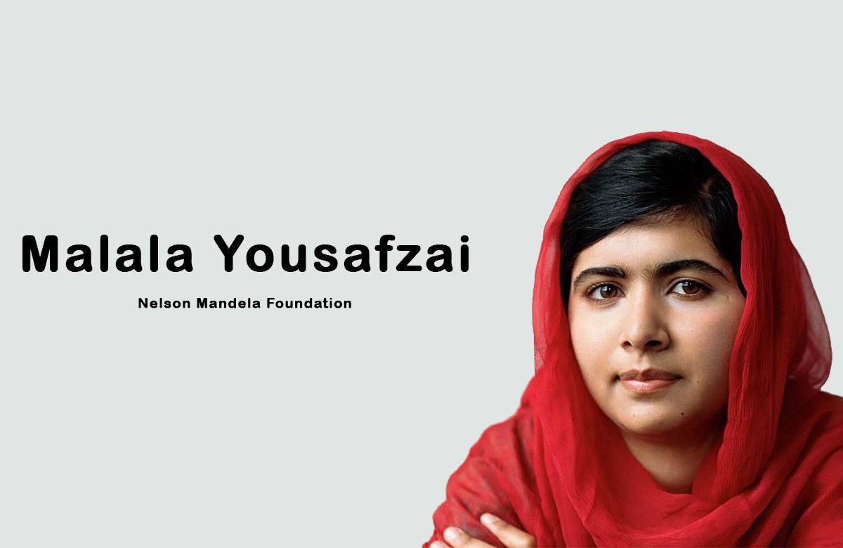 Malala Yousafzai speaking at the UN as an education activist